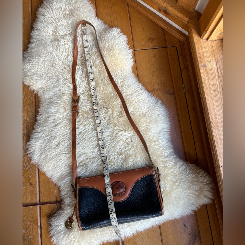 Vintage Dooney & Bourke Pebbled Leather Bag - Picture 14 of 15